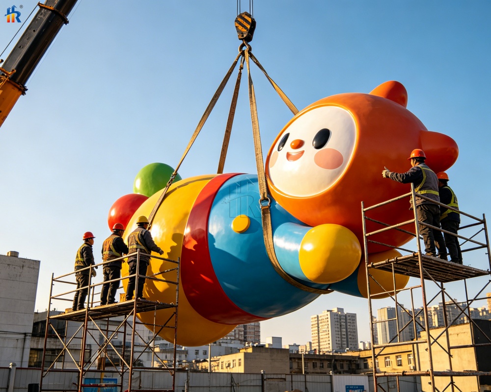 large landmark sculpture