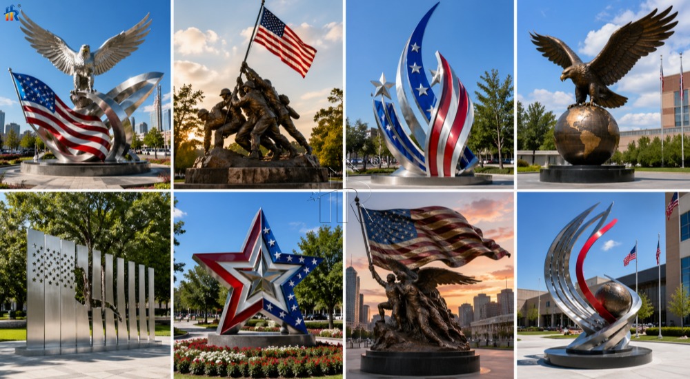 Patriotic Sculptures