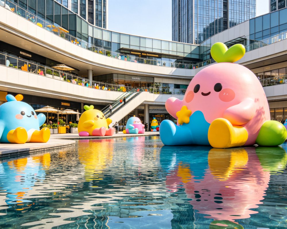 How Can Giant Cartoon Sculptures Make Your Business a Landmark?