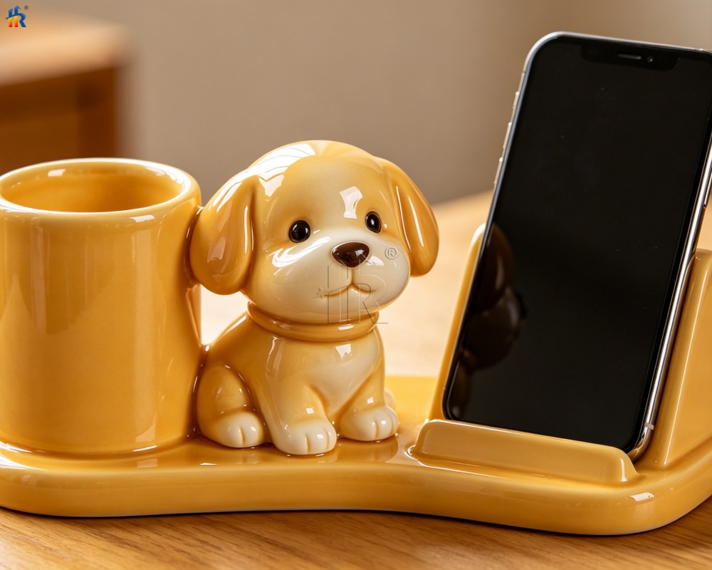 resin dog ornament