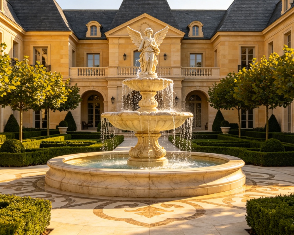The Advantages of Decorating Courtyards with Marble Sculptures