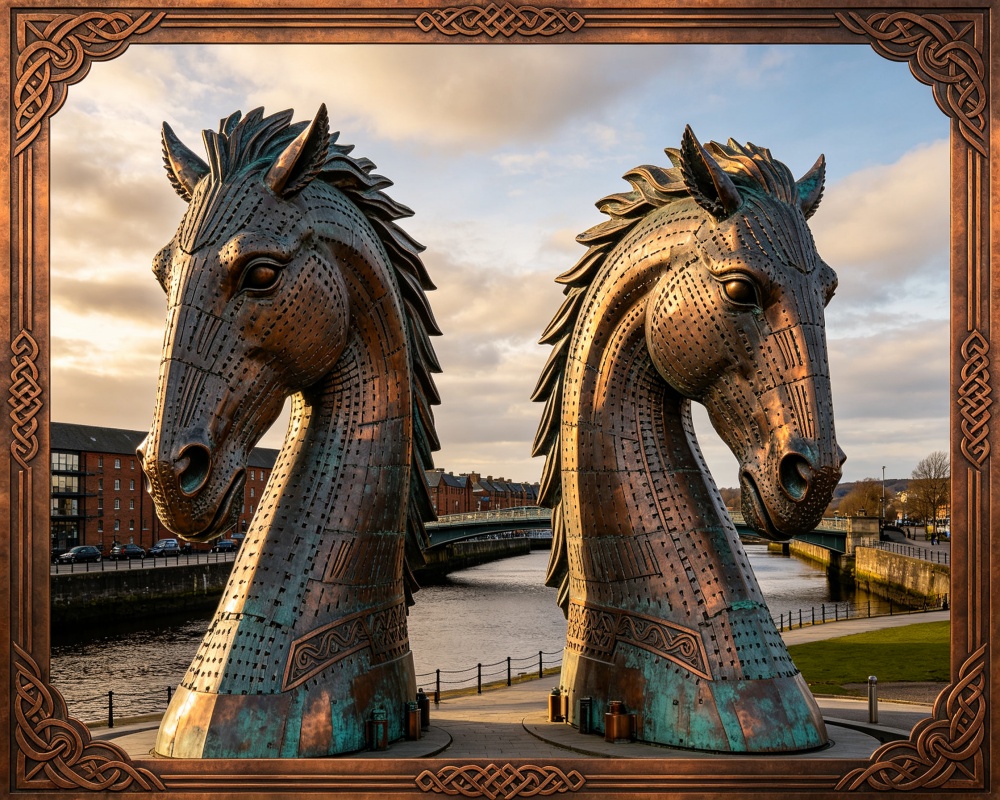 horse bronze sculpture