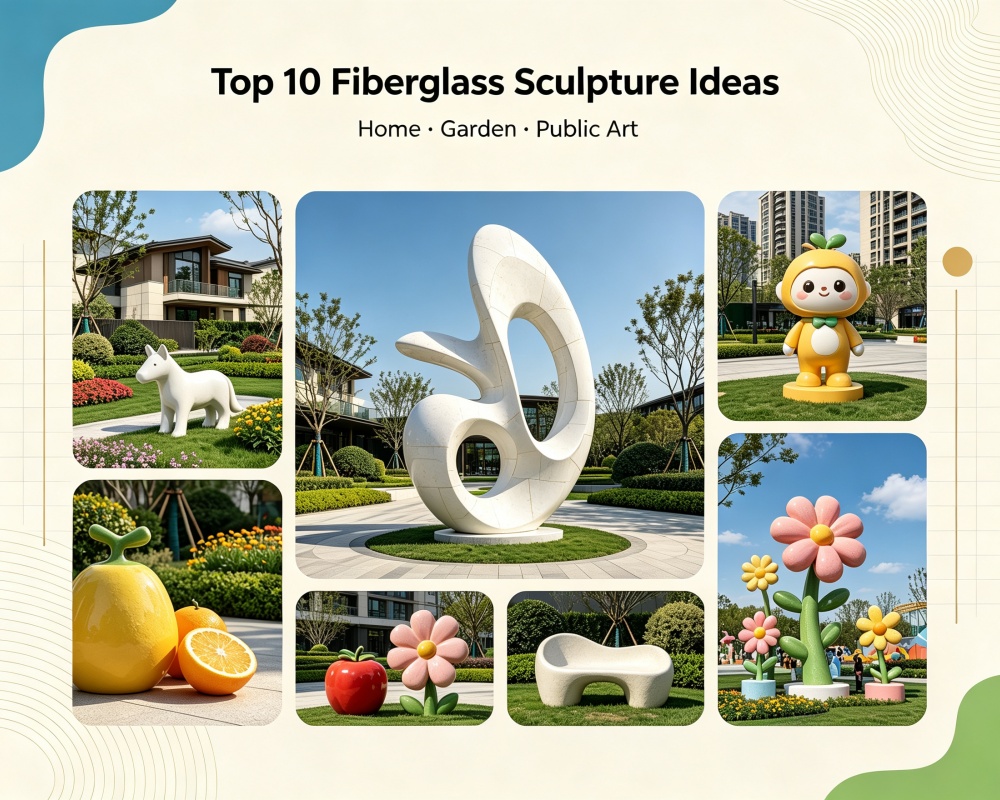 Top 10 Fiberglass Sculpture Ideas for Home, Garden & Public Art