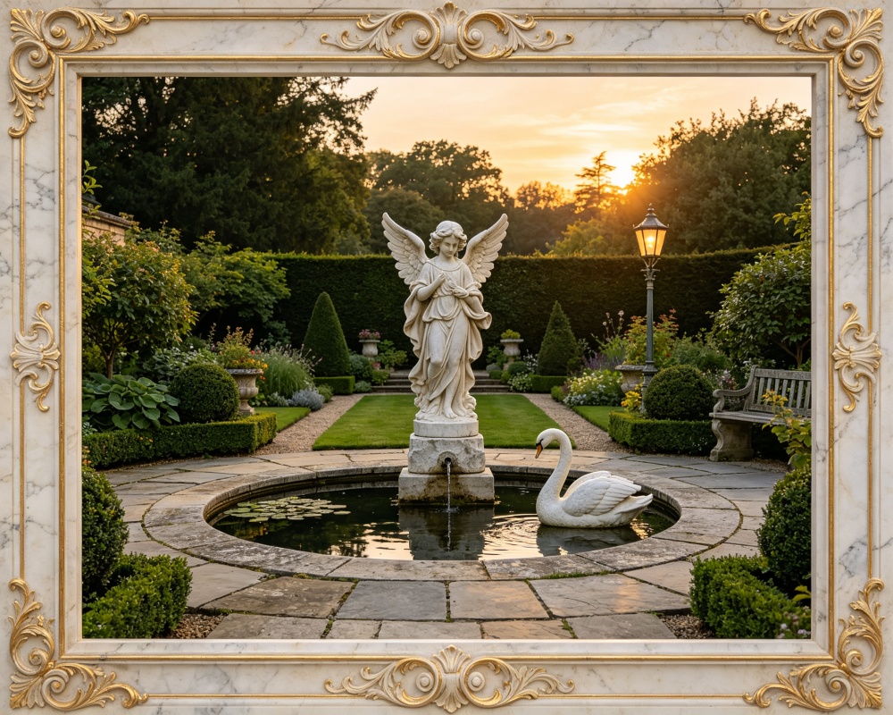 Classical European Stone Garden Sculpture Shipped to UK