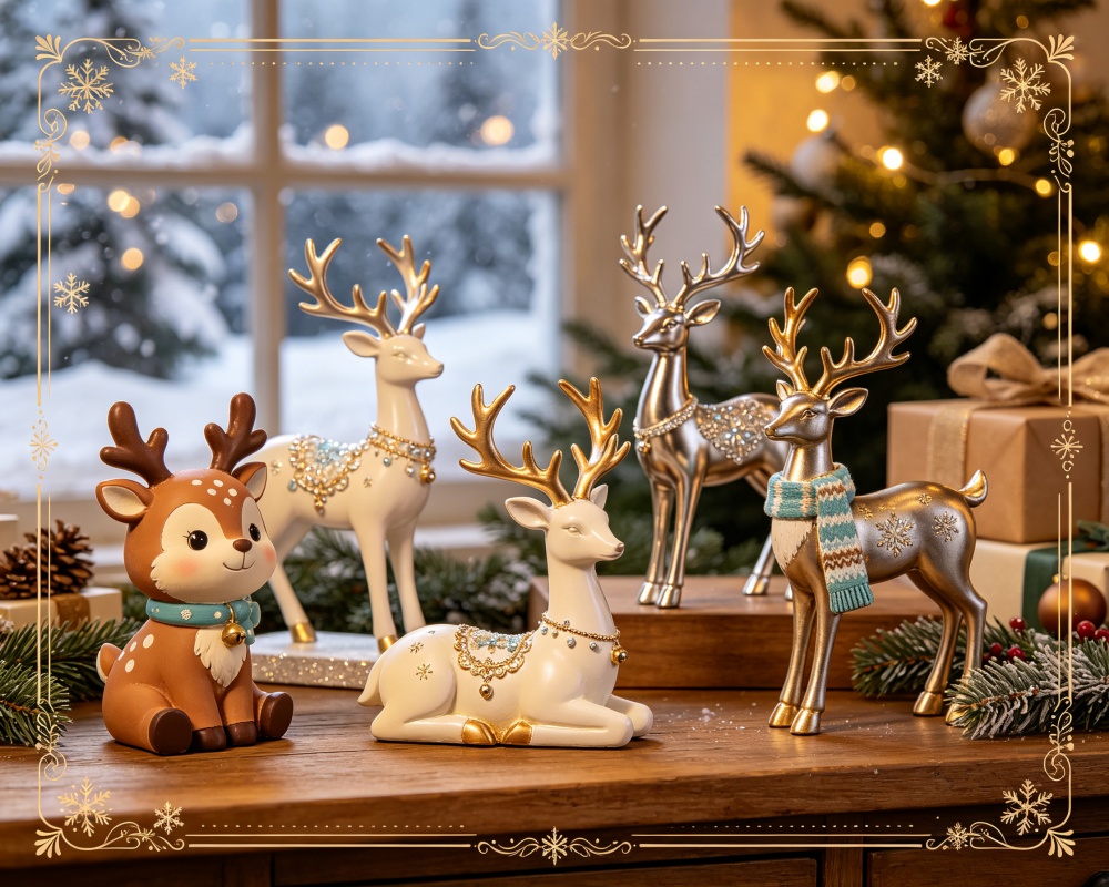 reindeer resin crafts