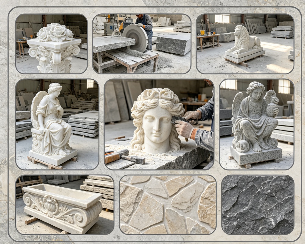 Stone Sculpture Manufacturing Factory