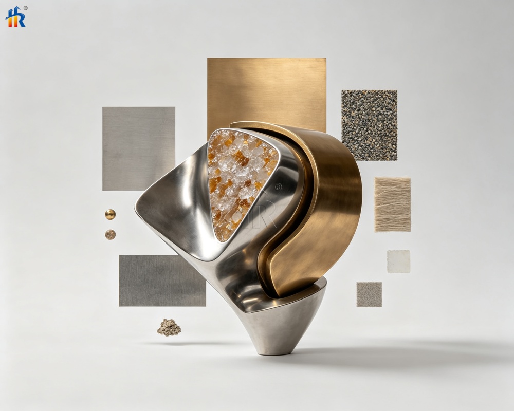 Different sculpting materials 