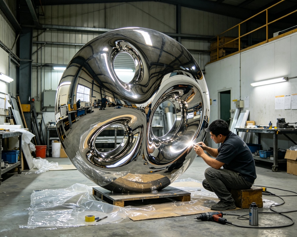 stainless steel sculptures from the source factory
