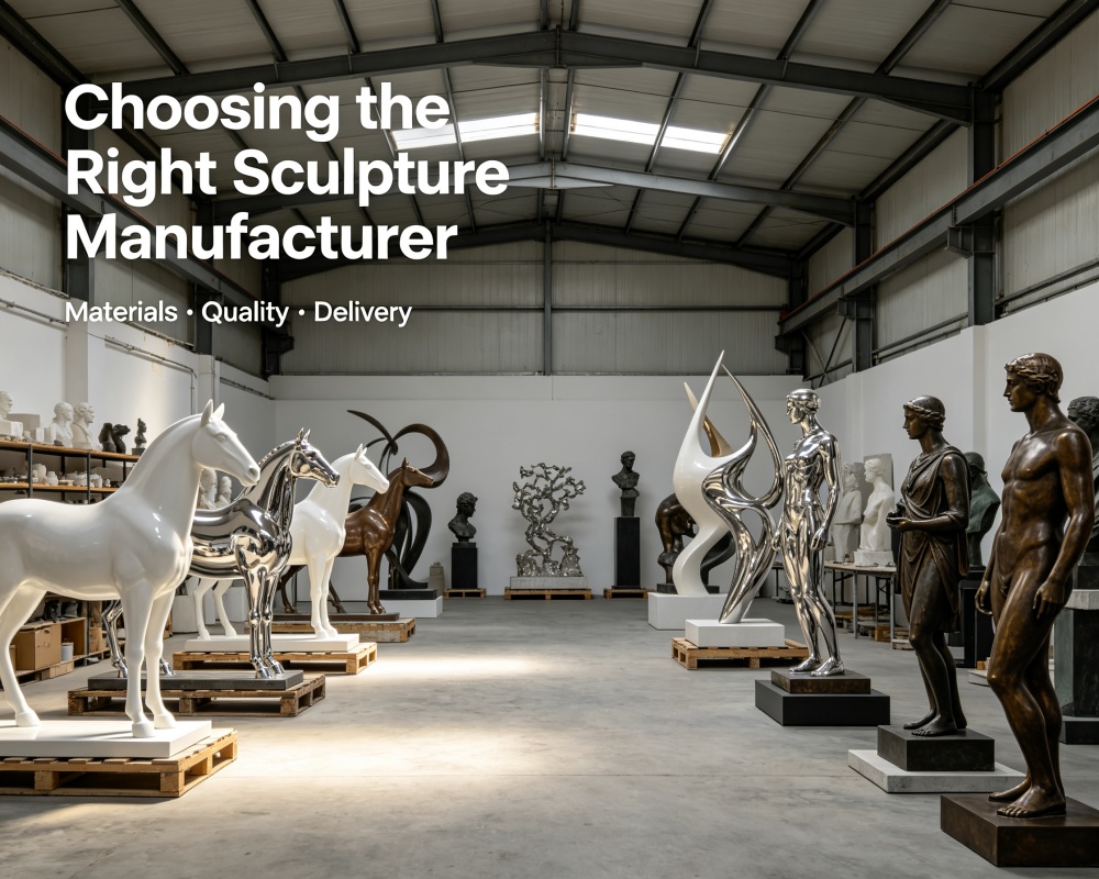 How to Choose the Best Sculpture Manufacturers in China: Complete Buyer’s Guide
