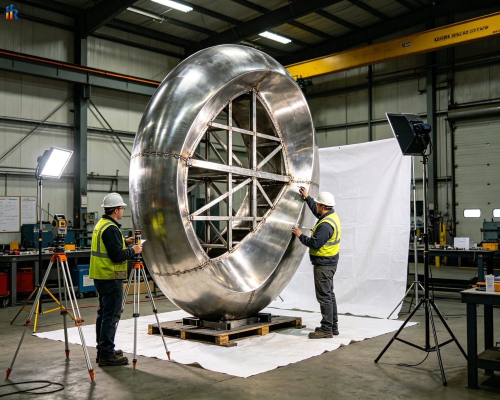 stainless steel sculpture