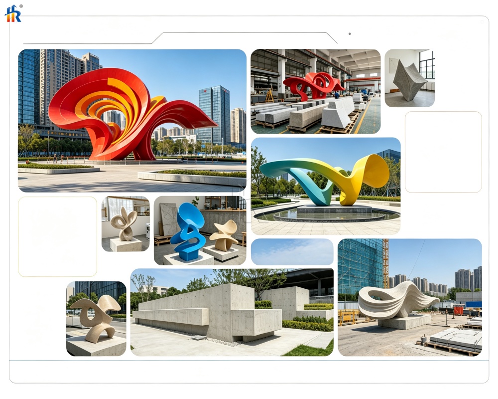Large-scale outdoor sculptures
