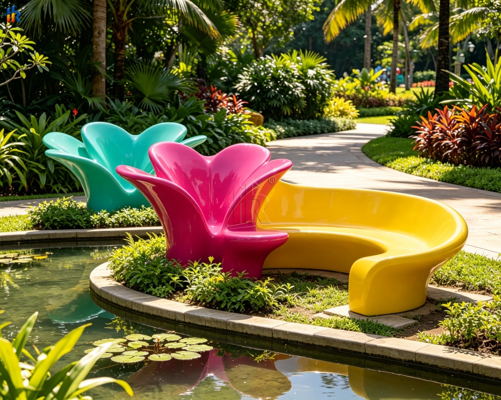outdoor public interactive sculpture