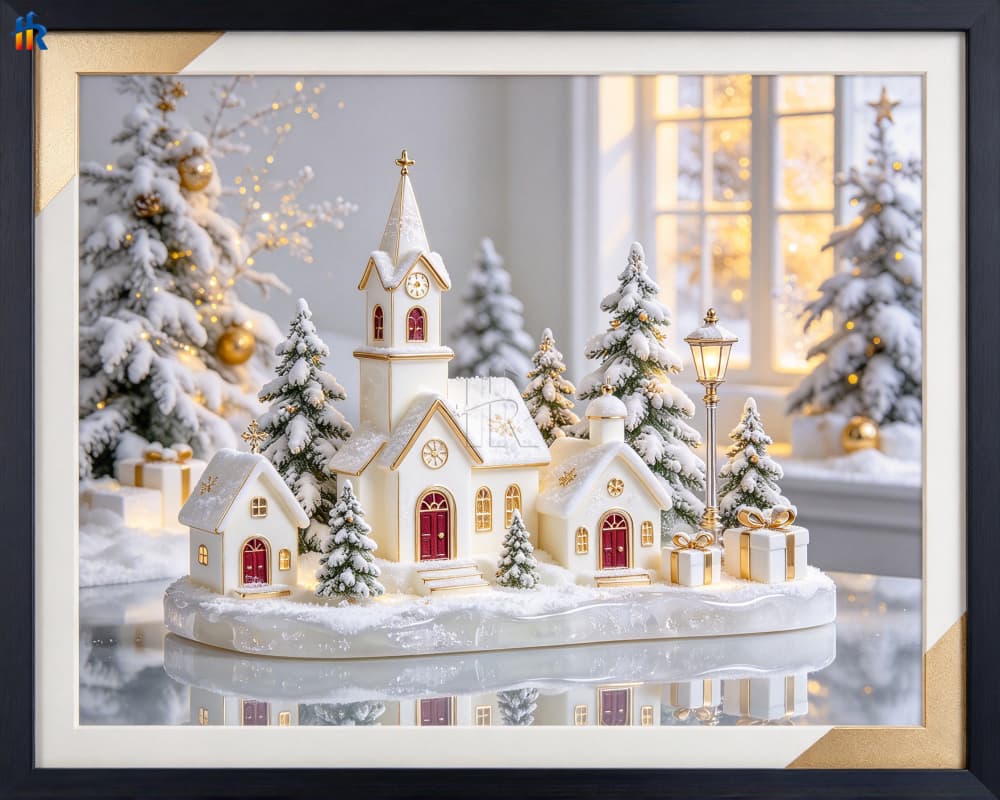 resin Christmas decorative ornaments