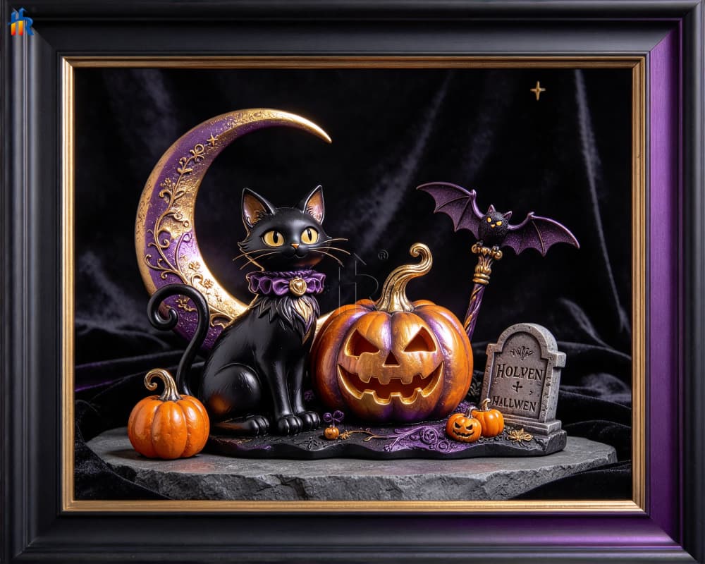 Halloween resin crafts for gifts