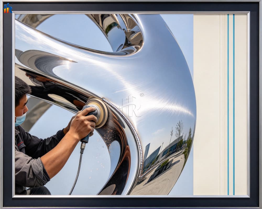 stainless steel sculptures