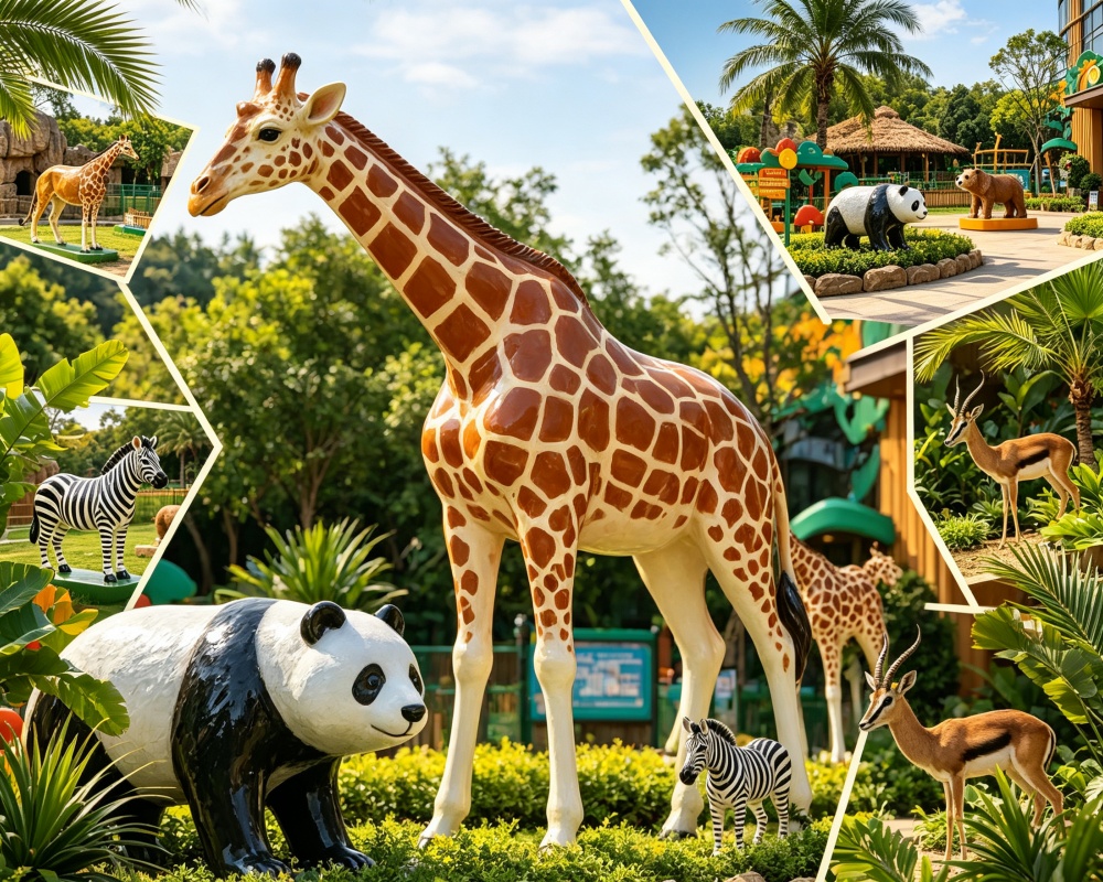 How Much Do Custom Life-Size Fiberglass Animal Sculptures Cost in China?